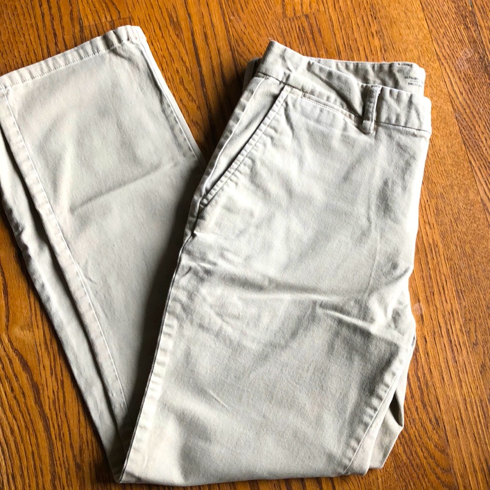 Classic Straight Leg Khakis